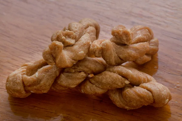 Kgkoh Traditional Hock Chiew Twist Biscuit — Zdjęcie stockowe