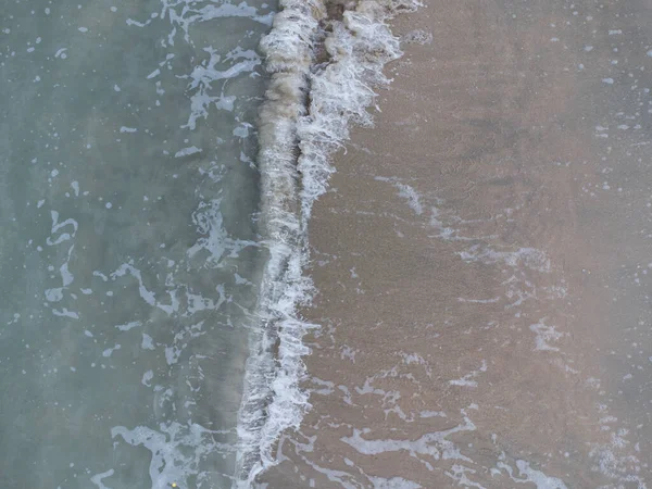 Aerial View Looking Shoreline — Φωτογραφία Αρχείου