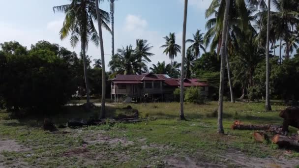 Environment Simple Rural Malay Village — Wideo stockowe