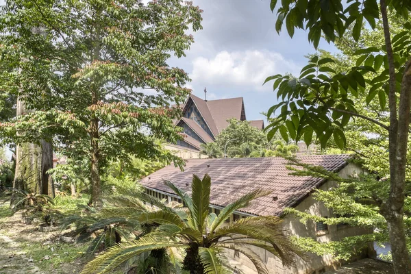 Penang Malaysia August 2022 Outdoor Vicinity Scene Roman Catholic Church — Stockfoto