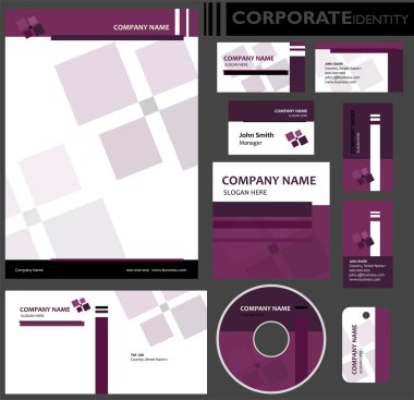 kurumsal kimlik şablonu.