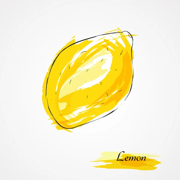 Λεμόνι φρούτων — Διανυσματικό Αρχείο