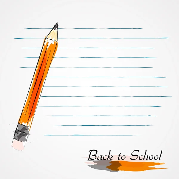 Voltar para a escola — Vetor de Stock