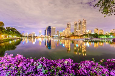 Bangkok Tayland benjasiri Parkı
