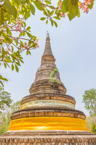 Pagoda of wat umong chiang mai thailand — Stock Photo, Image