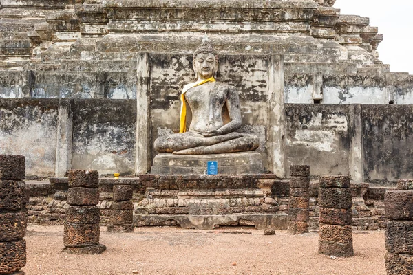 Buda wat pra sri rata ta ma na ja que en Tailandia sukhothai — Foto de Stock