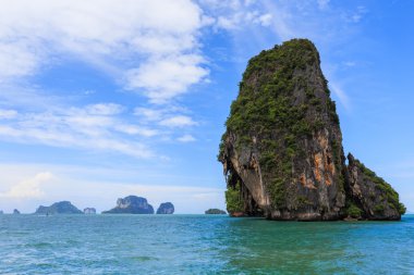 Railay Adası'nda krabi 