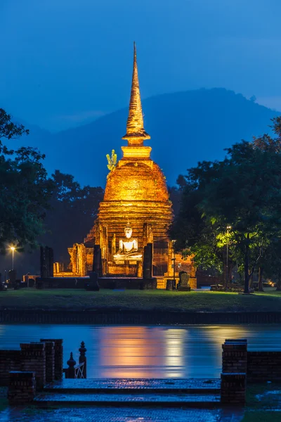 Wat Mila sukhothai kultura — Stock fotografie