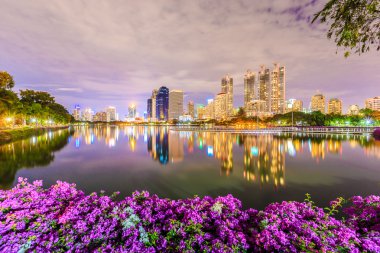 Bangkok Tayland benjasiri Parkı