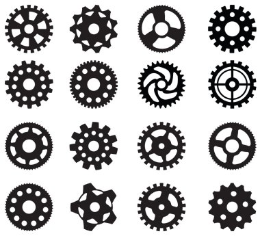 Tooth wheels clipart