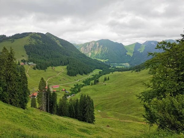 Bawarskie Góry Niemczech Wokół Schliersee — Zdjęcie stockowe