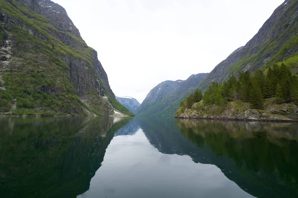 挪威Naeroyfjord景观 — 图库照片