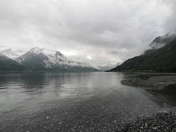 Идиллический Пейзаж Hjelle Stryn Norway — стоковое фото