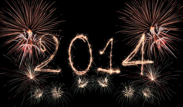 Happy New Year - 2014 — Stock Photo, Image