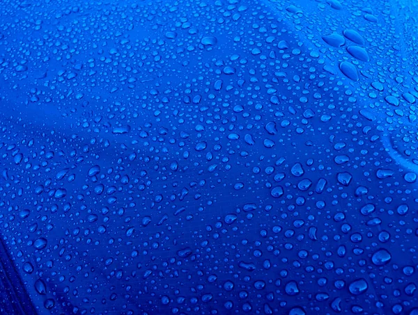 Gotas Agua Tejido Membrana Impermeable Rocío Mañana Tienda — Foto de Stock