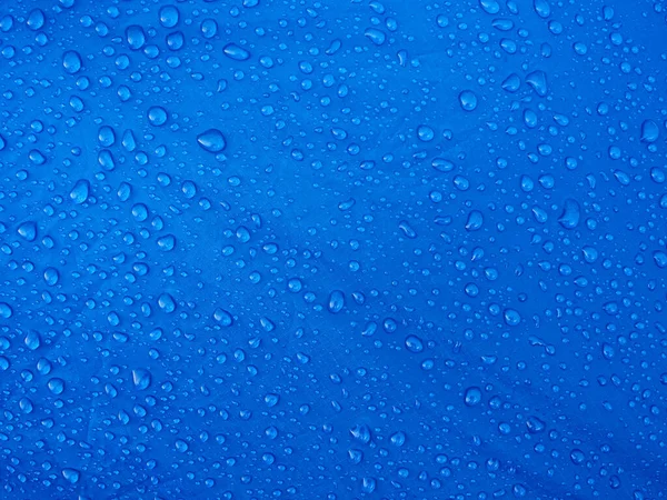Waterdruppels Waterdichte Membraanstof Morgendauw Tent — Stockfoto