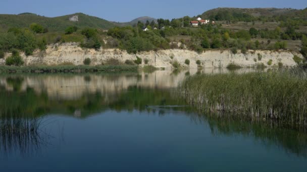 Lac Zanesovici Bugojno Bosnie Herzégovine — Video