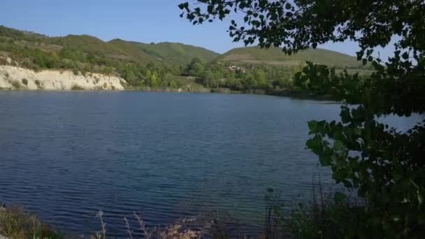 Zanesovici Lake Bugojno Bosnië Herzegovina — Stockvideo