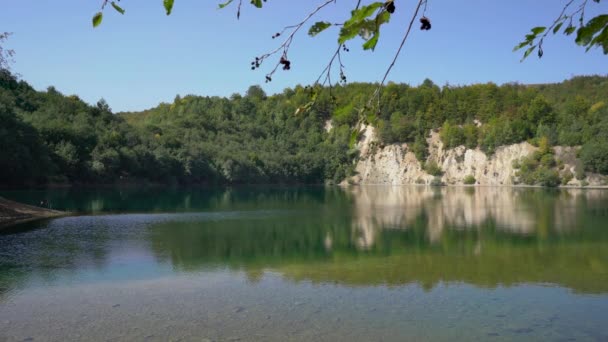 Озеро Радован Гора Радован Босния Герцеговина — стоковое видео