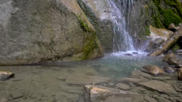 Водопад Плаковац Власова Гора Босния Герцеговина — стоковое видео