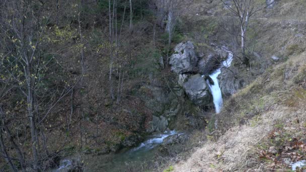 Cachoeira Kozica Montanha Vlasic Bósnia Herzegovina — Vídeo de Stock