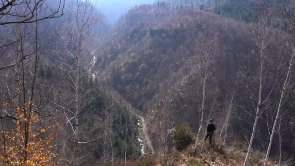 Vraniska River Canyon Bosnia Erzegovina — Video Stock