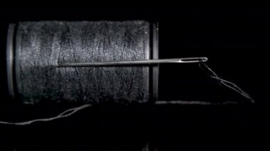 İplik ve iğne, dikiş aksesuarları, makro