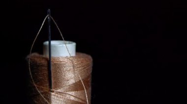 İplik ve iğne, dikiş aksesuarları, makro