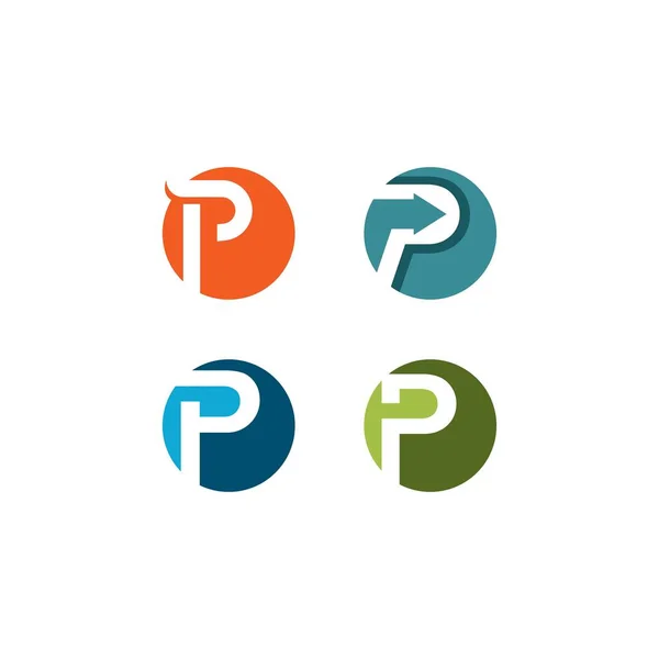 Letter Logo Template Logo Vector Pictogram Illustratie Ontwerp — Stockvector
