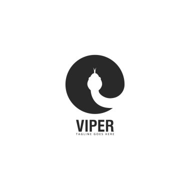 Viper logo vektör illüstrasyon tasarımı 