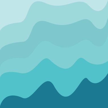 dalga arkaplan çizimi tasarımı 