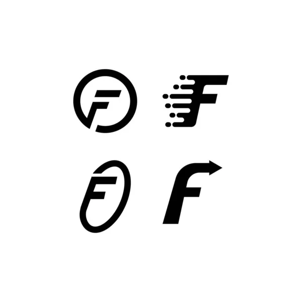 Harfi Logo Simge Tasarım Şablonu Öğeleri Vektör — Stok Vektör