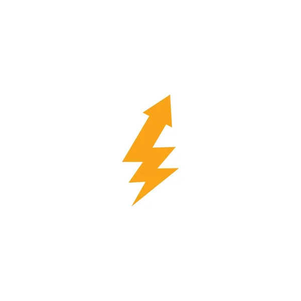 Thunder Arrows Logo Vector Icon Ilustration Design — Stock Vector