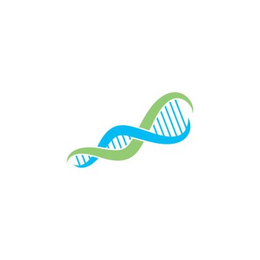 Bilimsel DNA logo vektör resimleme tasarımı 