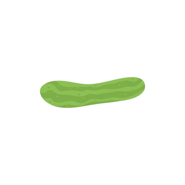 Cucumber Logo Vector Icon Simple Illustration Design — Stock vektor