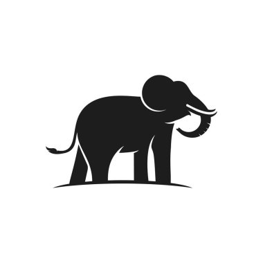 Fil logo vektör ikonu konsept çizim tasarımı 