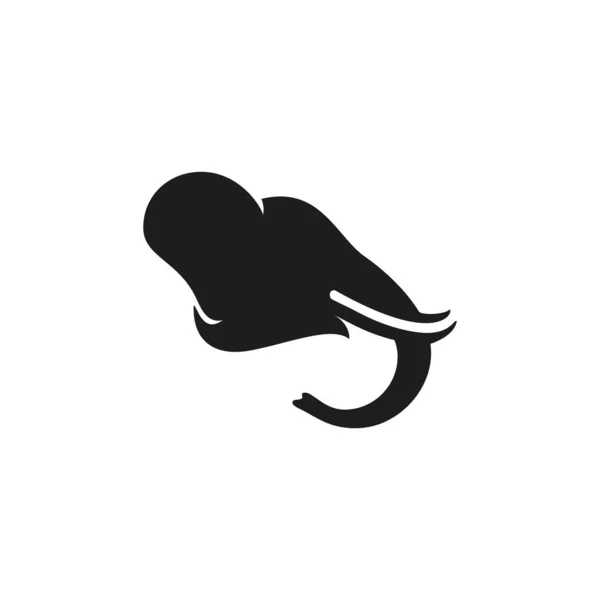 Elefante Logo Vector Icono Concepto Ilustración Diseño — Archivo Imágenes Vectoriales