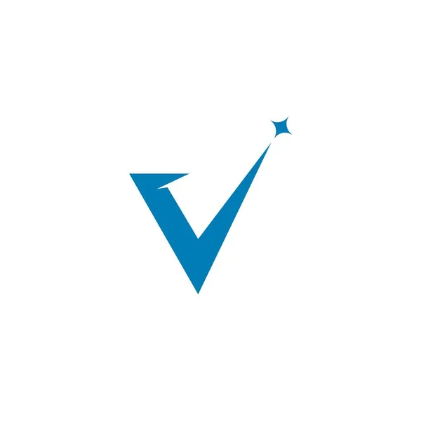 Carta Logotipo Modelo Vetor Ilustração Design —  Vetores de Stock