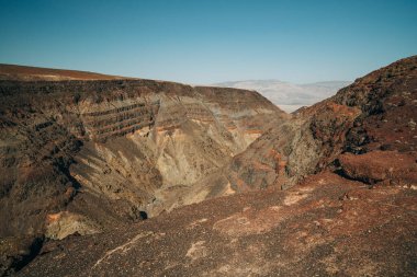 Gökkuşağı Kanyonu, manzara Peder Crowley Vista Point Ölüm Vadisi Ulusal Parkı, Kaliforniya