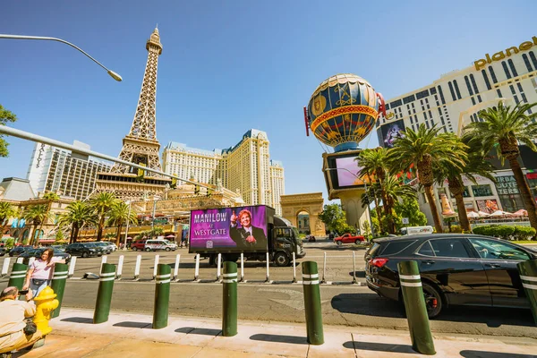 Las Vegas Nevada Eua Outubro 2021 Las Vegas Paris Hotel — Fotografia de Stock