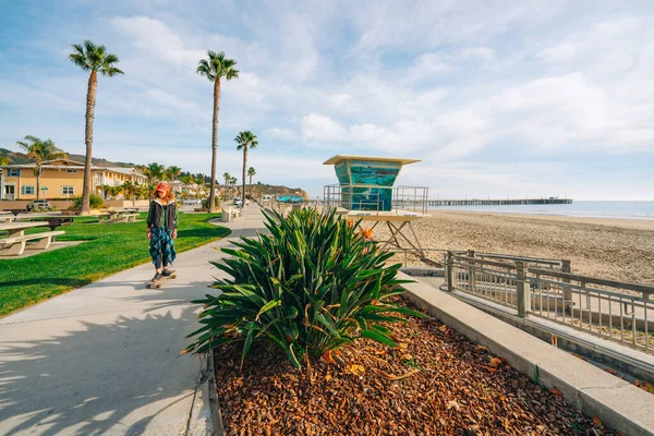 Avila Beach Californië Verenigde Staten December 2021 Avila Beach Promenade — Stockfoto