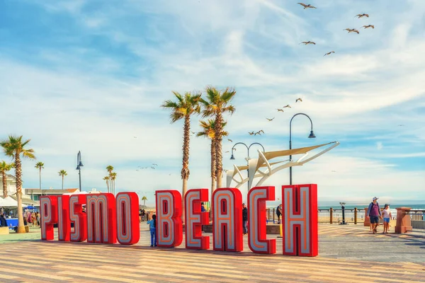 Pismo Beach Californië Verenigde Staten Juni 2022 Pismo Beach Pier — Stockfoto