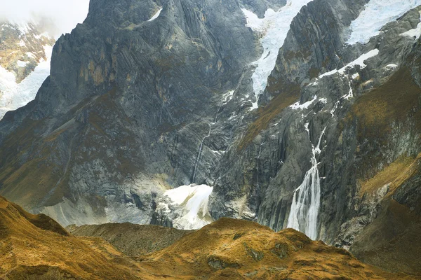 Cordiliera huayhuash, peru, Zuidamerika — Stockfoto