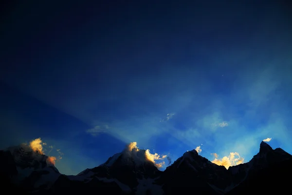 Cordiliera huayhuash, peru, Sydamerika — Stockfoto