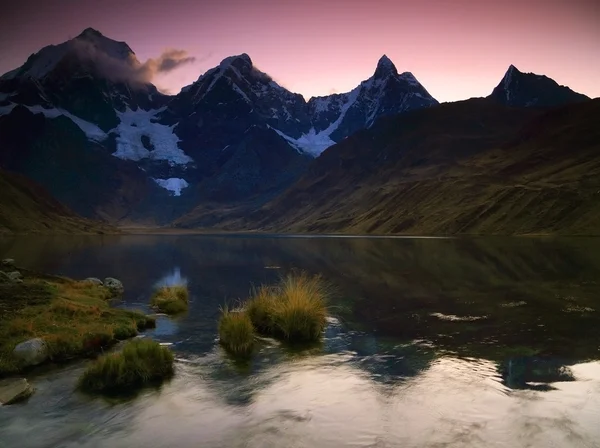 Cordiliera huayhuash, peru, südamerika — Stockfoto