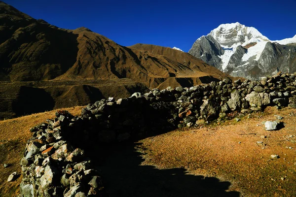 Cordiliera Huayhuash, Peru, América do Sul — Fotografia de Stock