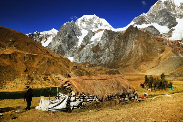 Cordiliera huayhuash, peru, Jižní Amerika — Stock fotografie