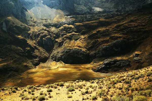 Cordiliera. Huayhuash, Peru — Stock fotografie