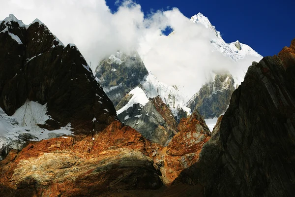 Cordiliera huayhuash, peru, Jižní Amerika — Stock fotografie