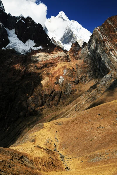 Cordiliera yükseltisidir, peru, Güney Amerika — Stok fotoğraf